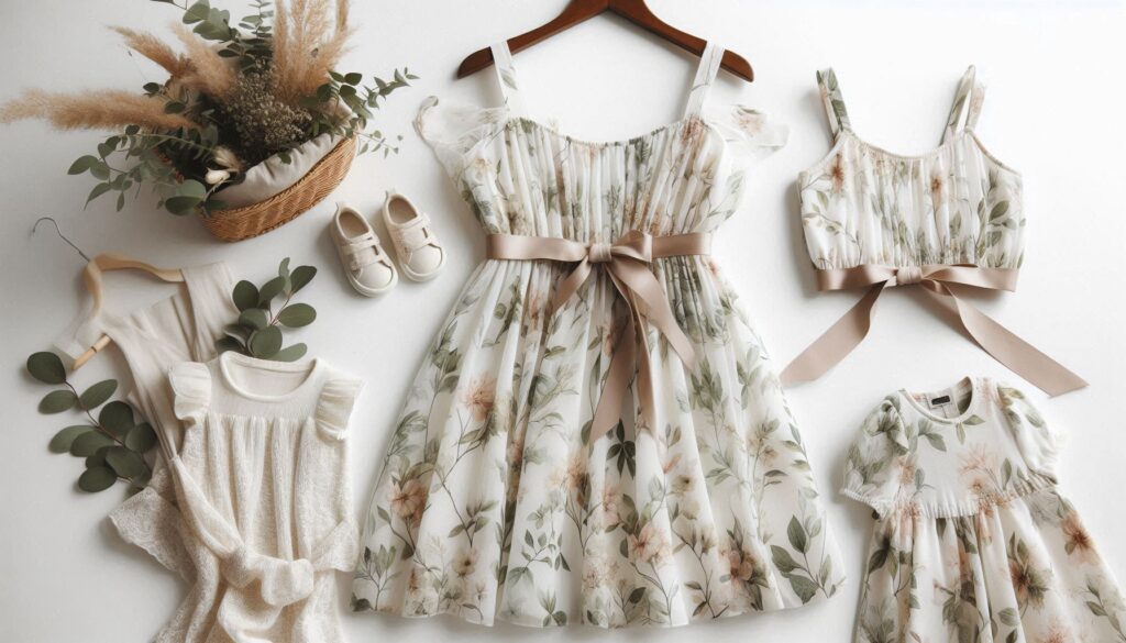 Magnolia inspired dress ideas for Magnolia floral themed baby shower