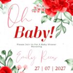 FREE-A Rose in Bloom Shower-Baby Shower-Canva-Templates (5)