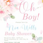FREE-Bouquet of Joy-Baby Shower-Canva-Templates (4)