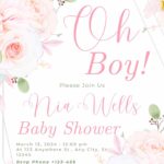FREE-Bouquet of Joy-Baby Shower-Canva-Templates (8)