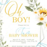 FREE-Daisy Chains and Diapers-Baby Shower-Canva-Templates (15)