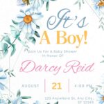 FREE-Daisy Dreams Unveiled-Baby Shower-Canva-Templates (20)