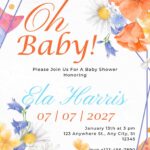 FREE-Daisy Dreams and Delights-Baby Shower-Canva-Templates (13)