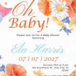 FREE-Daisy Dreams and Delights-Baby Shower-Canva-Templates (4)