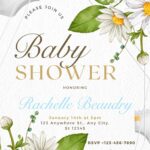 FREE-Daisy Dreams and Diapers-Baby Shower-Canva-Templates
