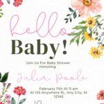 FREE-Enchanted Wildflower Gathering-Baby Shower-Canva-Templates (5)