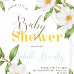 FREE-Garden of Giggles Galore-Baby Shower-Canva-Templates