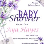 FREE-Lavender Love Letters-Baby Shower-Canva-Templates (2)