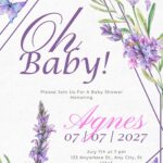 FREE-Lavender Love and Little Ones-Baby Shower-Canva-Templates (14)