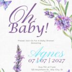 FREE-Lavender Love and Little Ones-Baby Shower-Canva-Templates (16)