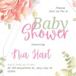 FREE-Peachy Keen Blossoms-Baby Shower-Canva-Templates (13)