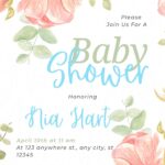 FREE-Peachy Keen Blossoms-Baby Shower-Canva-Templates (4)