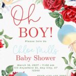 FREE-Roses and Rattles Rejoice-Baby Shower-Canva-Templates (13)