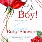 FREE-Sweet as a Rose-Baby Shower-Canva-Templates (7)