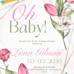 FREE-Tulips and Tiny Tiaras-Baby Shower-Canva-Templates (8)