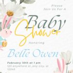 FREE-Wildflower Wonderland-Baby Shower-Canva-Templates (10)
