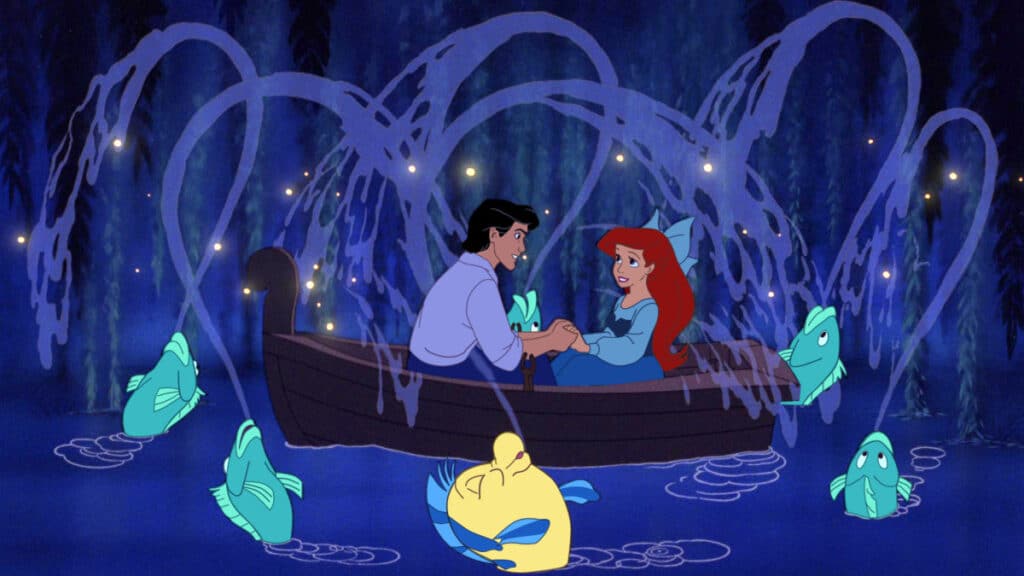 Ariel Flounder and Prince Eric