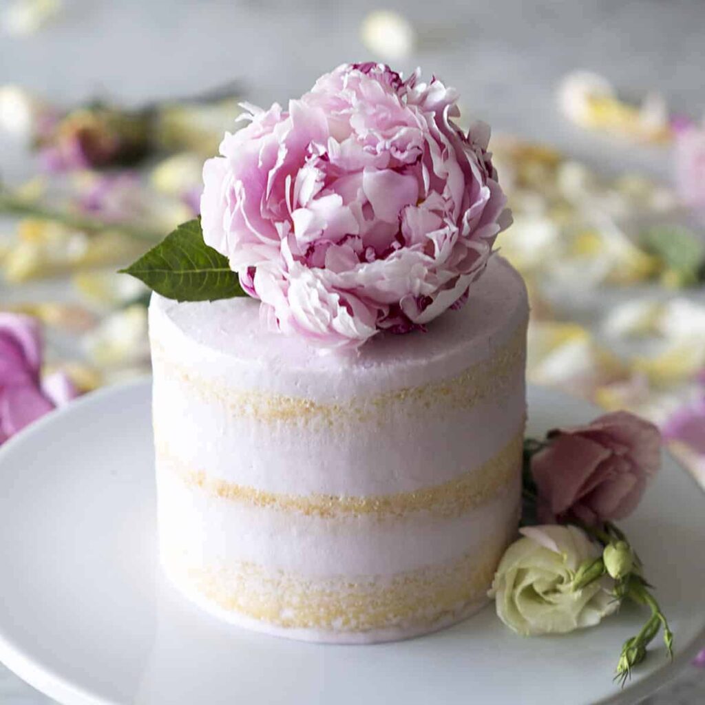 Rose Water Cake