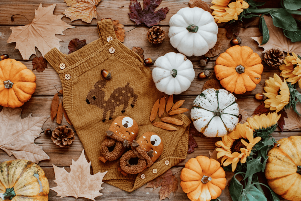 White and Crimson Orange Pumpkin