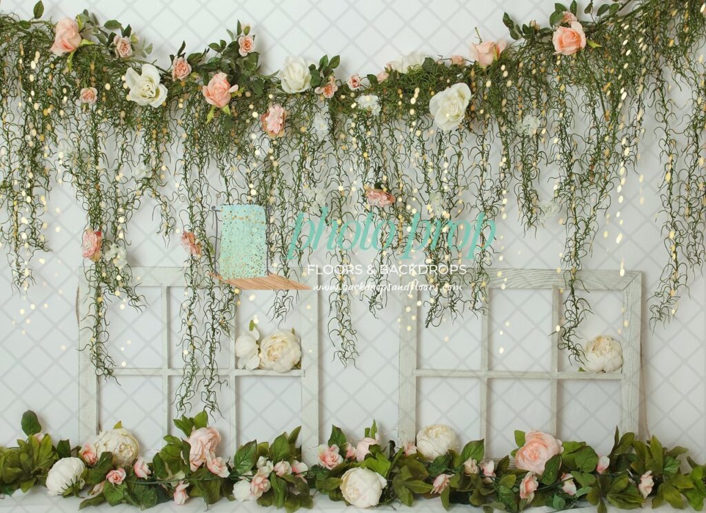 Hanging Greenery backdrop