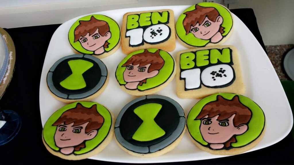 Ben 10 Birthday Party cake