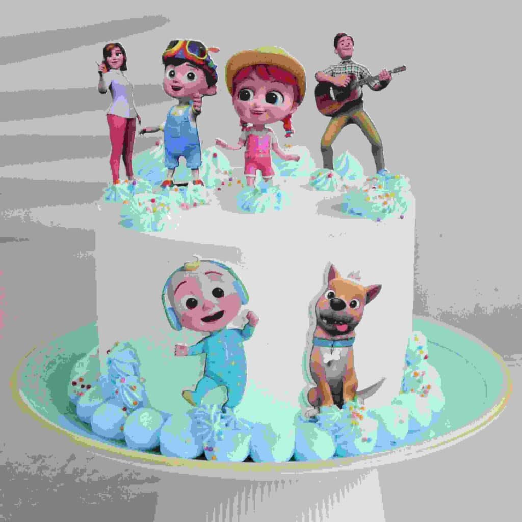 Cocomelon birthday cake topper